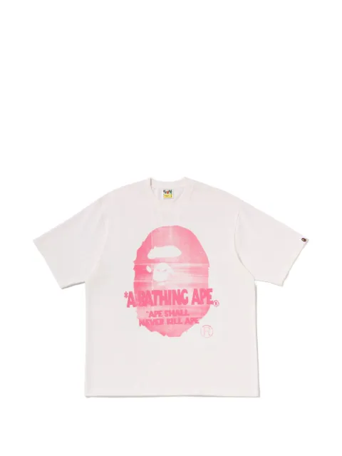 A BATHING APE® spray Ape Head relaxed-fit T-shirt