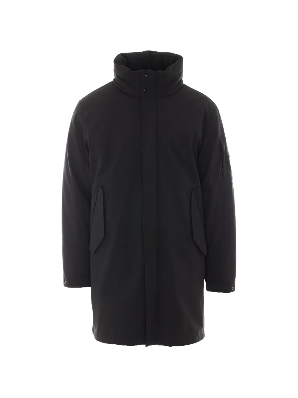 C.P. Company Shell-R padded hooded parka - Nero