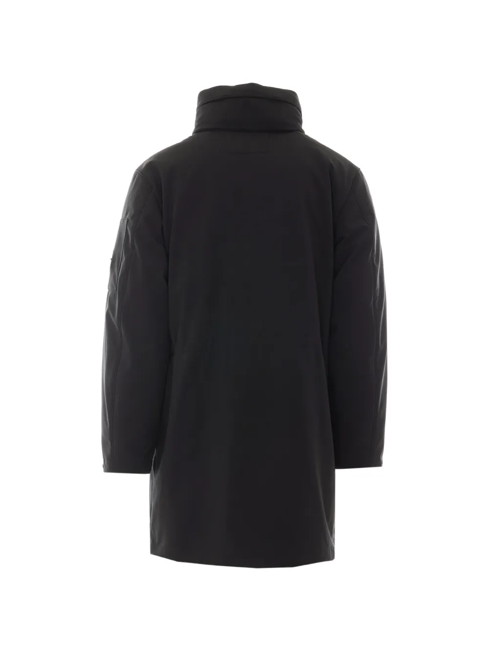 C.P. Company Shell-R gewatteerde parka met capuchon Zwart