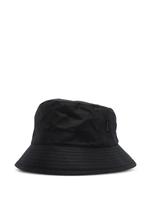 Barbour waxed bucket hat