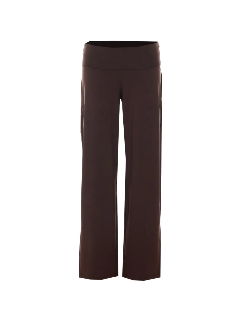 Repetto elasticated logo-print trousers - Marrone