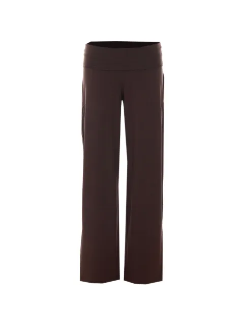 Repetto elasticated logo-print trousers