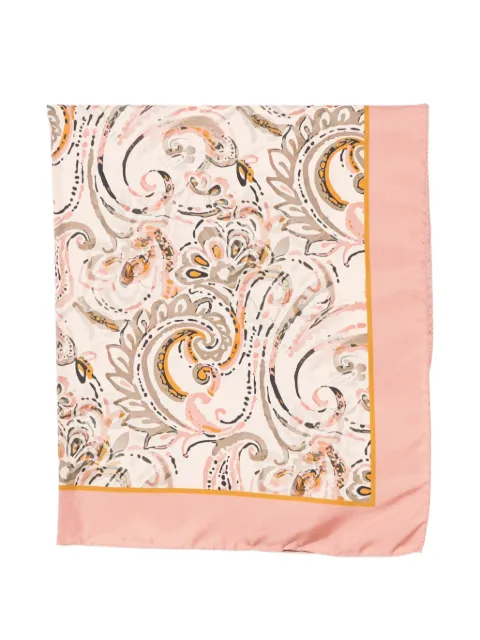D'aniello paisley-print silk scarf