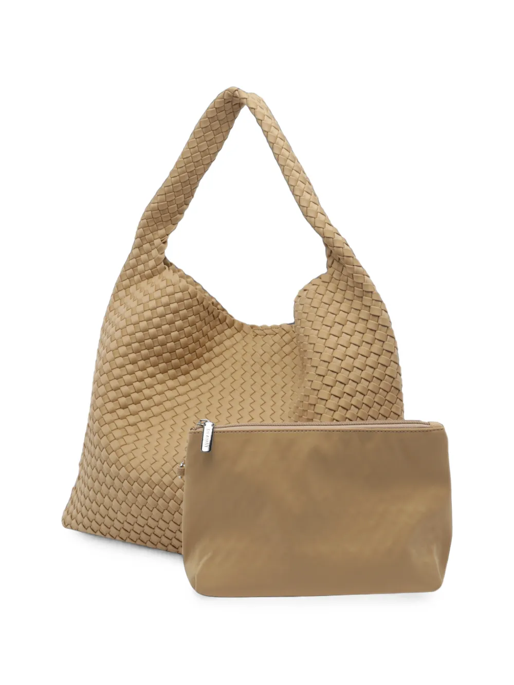 EN AVANT Venezia geweven shopper Beige