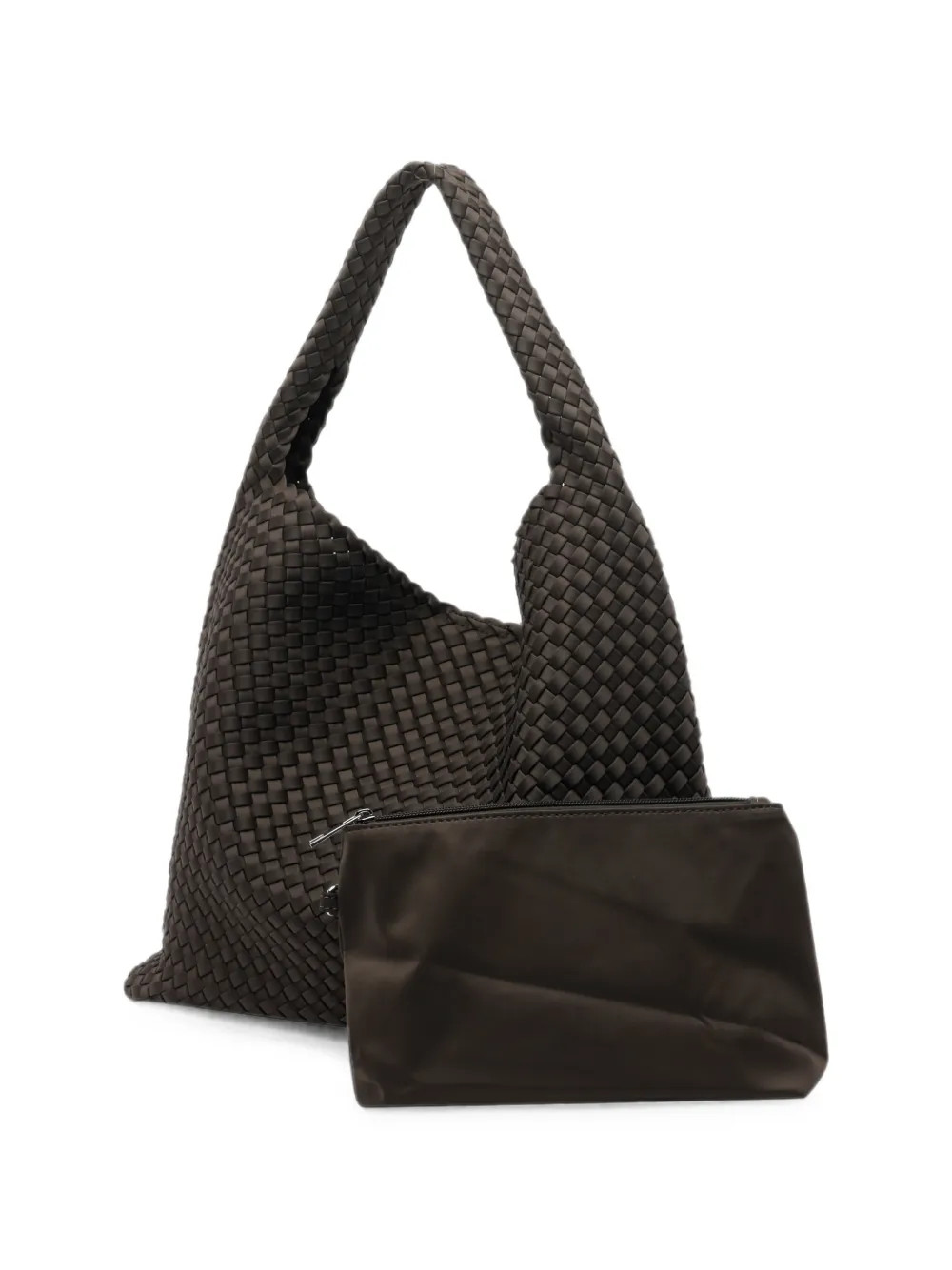 EN AVANT Venezia geweven shopper Bruin