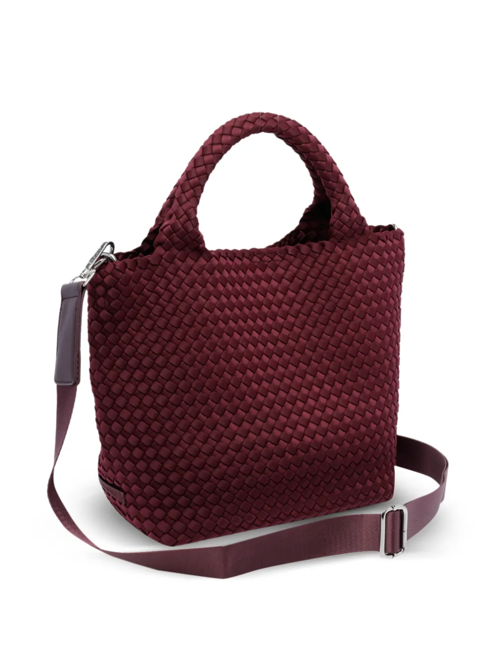 EN AVANT Roma woven-design tote bag Rood
