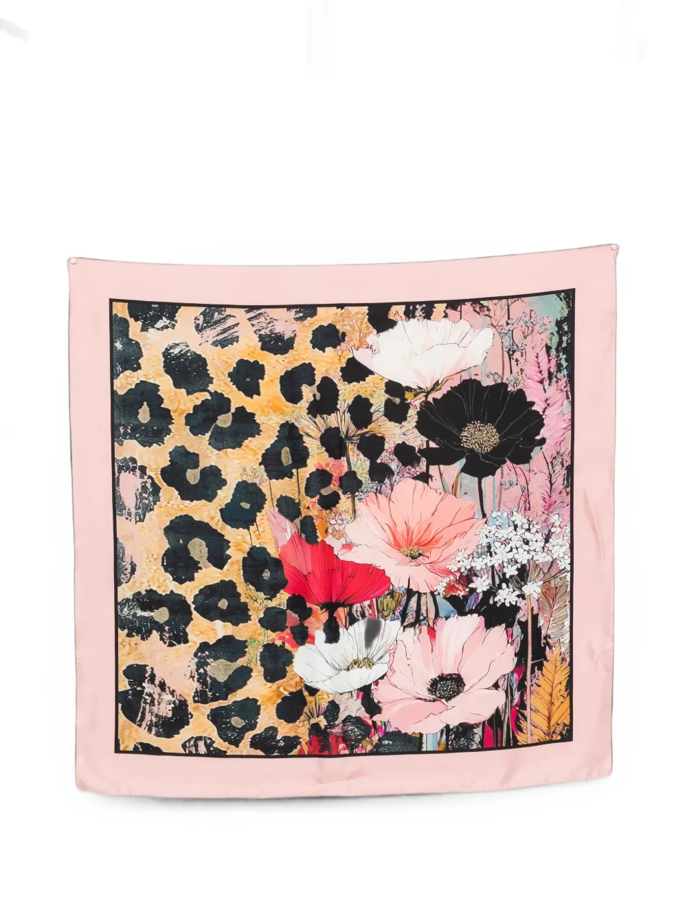 D'aniello Floral-print Scarf In Multi