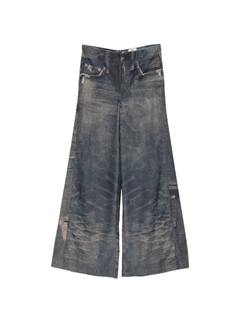 Bye faded palazzo pants