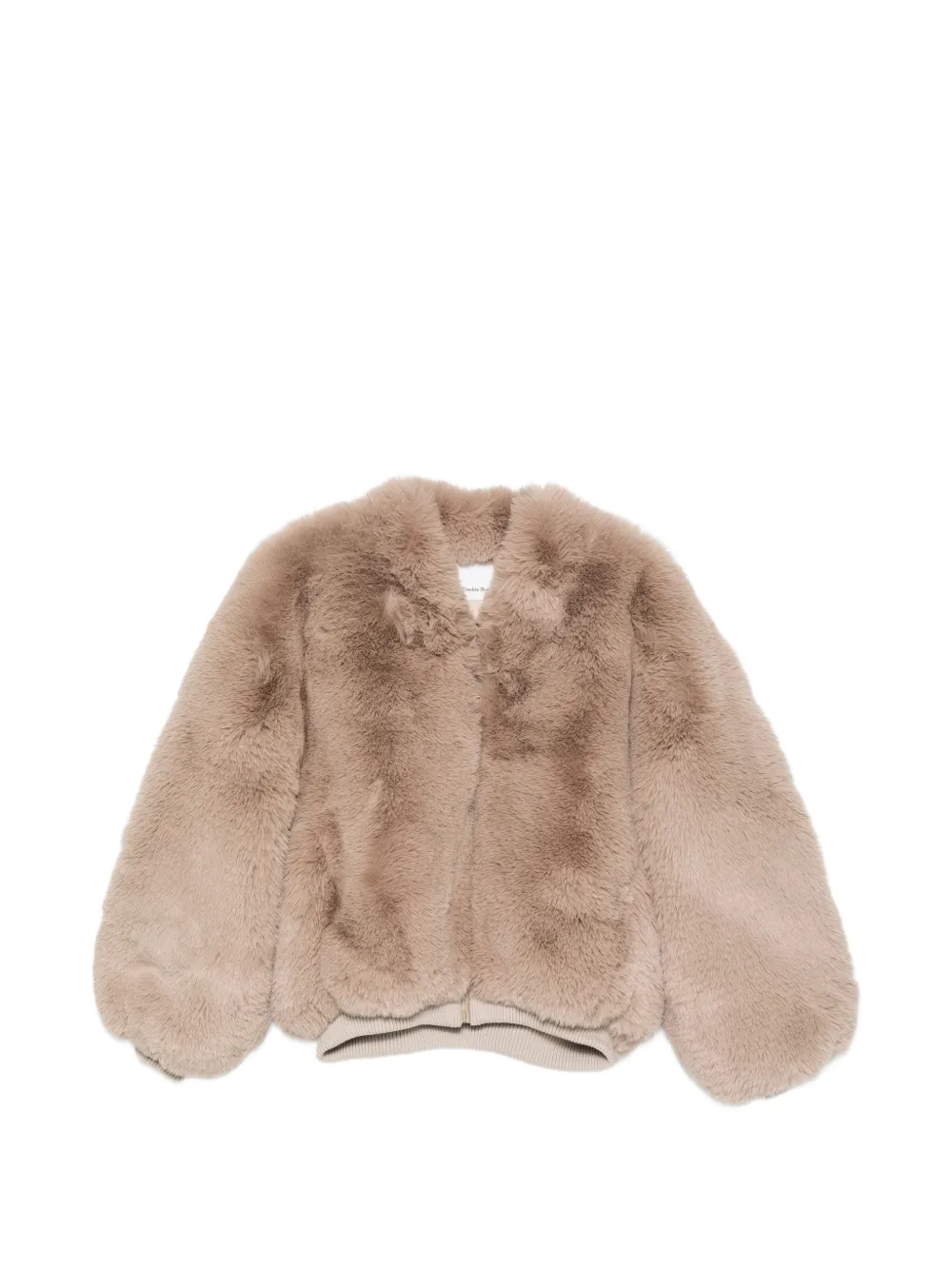 The Frankie Shop faux-fur bomber jacket