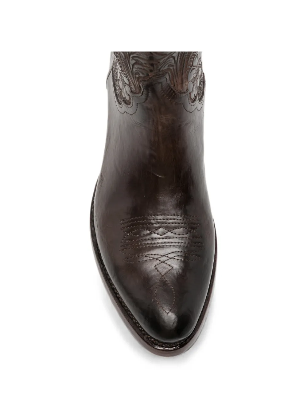 ERALDO Martu floral-embossed boots Bruin