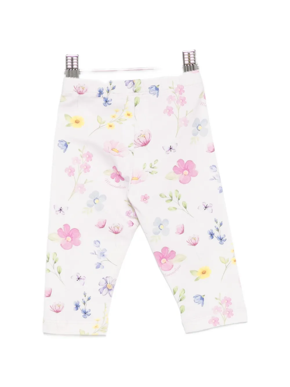 Monnalisa Legging met bloemenprint Roze