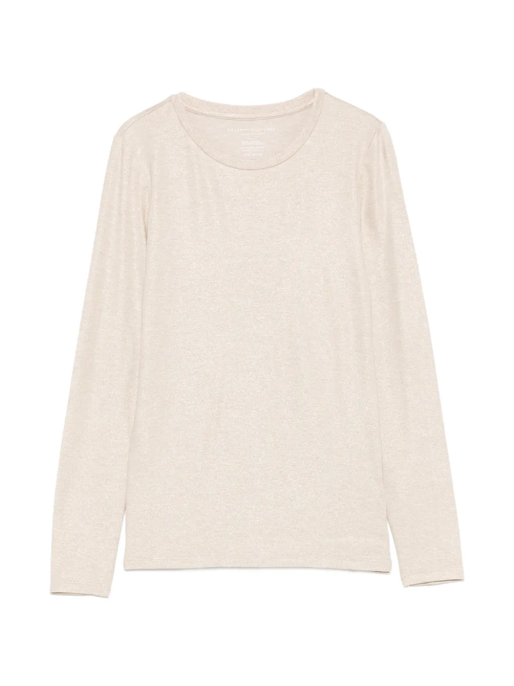 Majestic Filatures T-shirt a maniche lunghe - Toni neutri