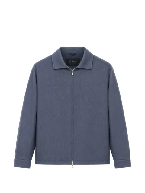 Tombolini zip-up collared jacket