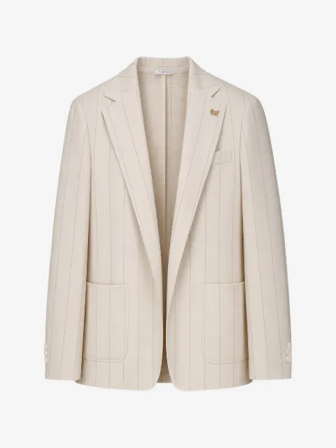 Tombolini pinstripe-pattern single-breasted blazer