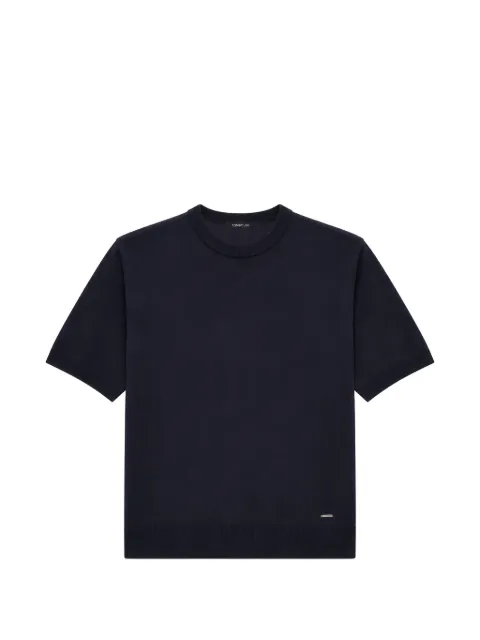 Tombolini ribbed-trim T-shirt