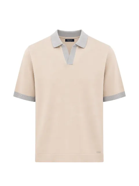 Tombolini playera tejida con diseño de dos tonos