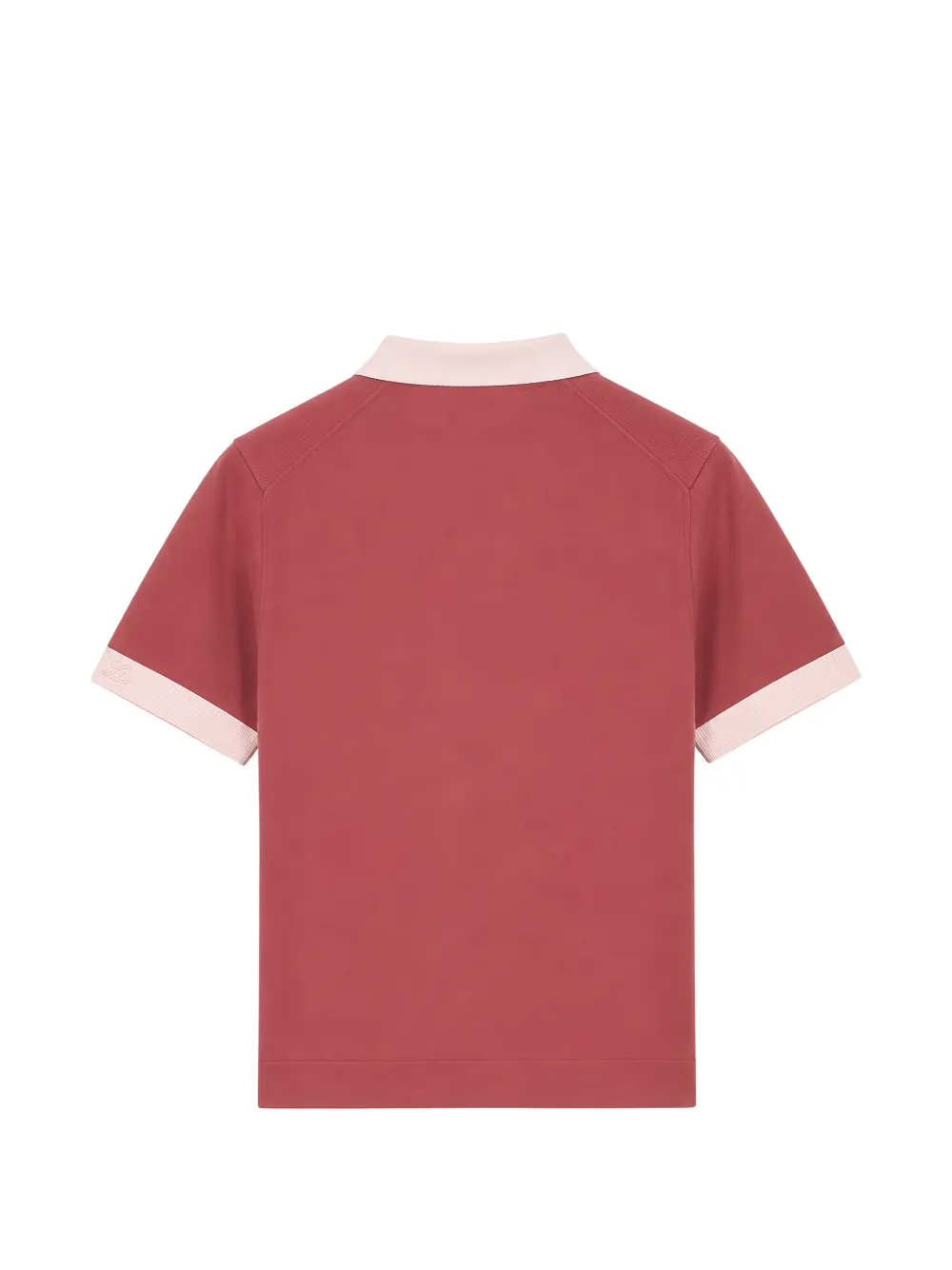 Tombolini contrast-trim t-shirt Rood