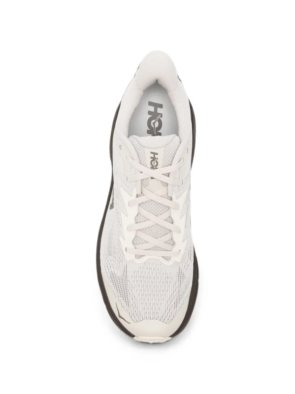 HOKA Challenger 8 mesh sneakers Beige