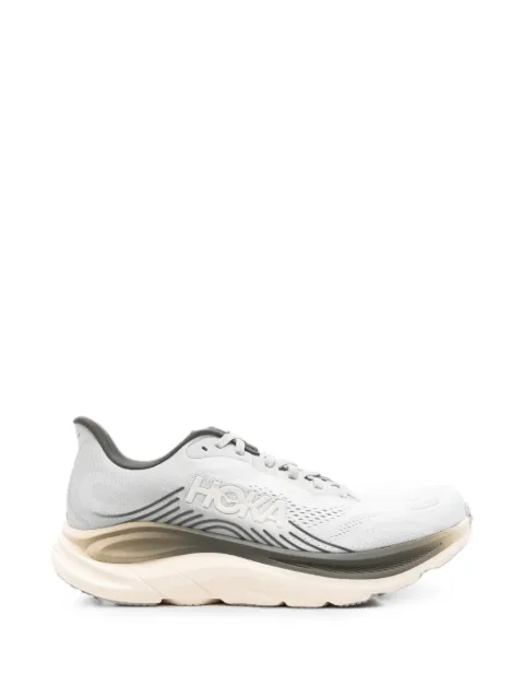 HOKA Clifton 11 logo-patch sneakers