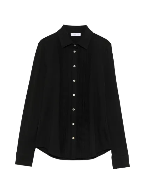 ZANETTI pleated long-sleeve shirt