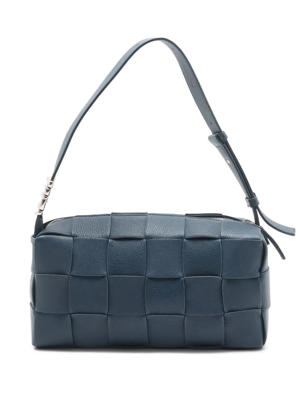 Bottega Veneta Pre-Owned 2012-2026 Nappa Intrecciato Brick Cassette shoulder bag - Blau