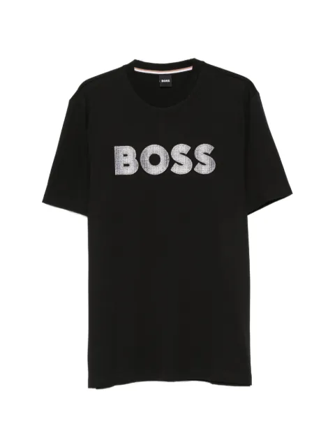 BOSS logo-patch T-shirt