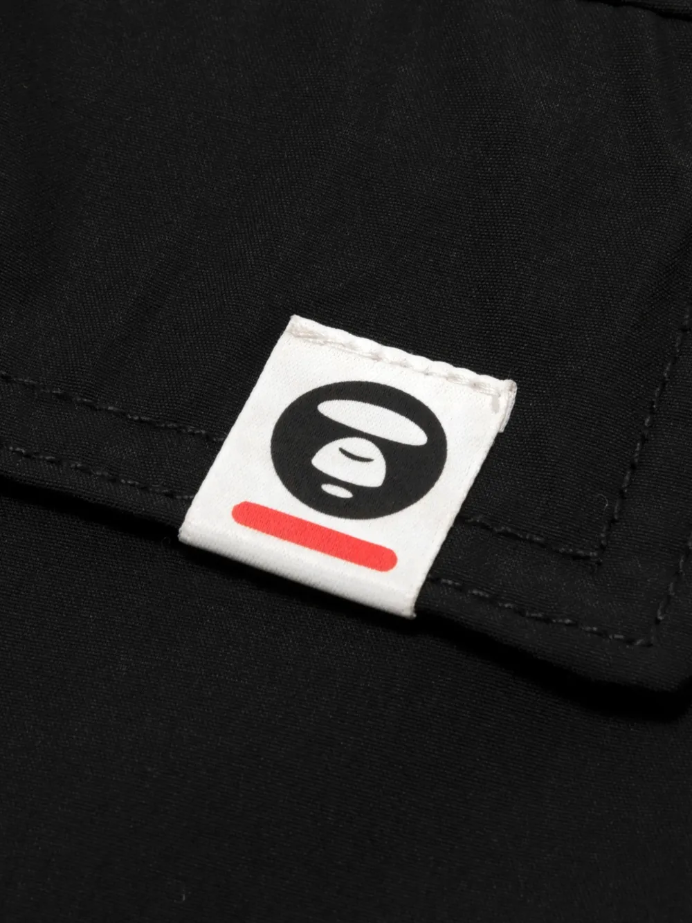AAPE BY *A BATHING APE Cargo trainingsbroek Zwart