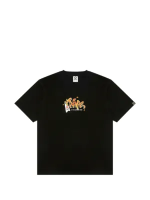 AAPE BY *A BATHING APE® short-sleeve T-shirt | Black | FARFETCH