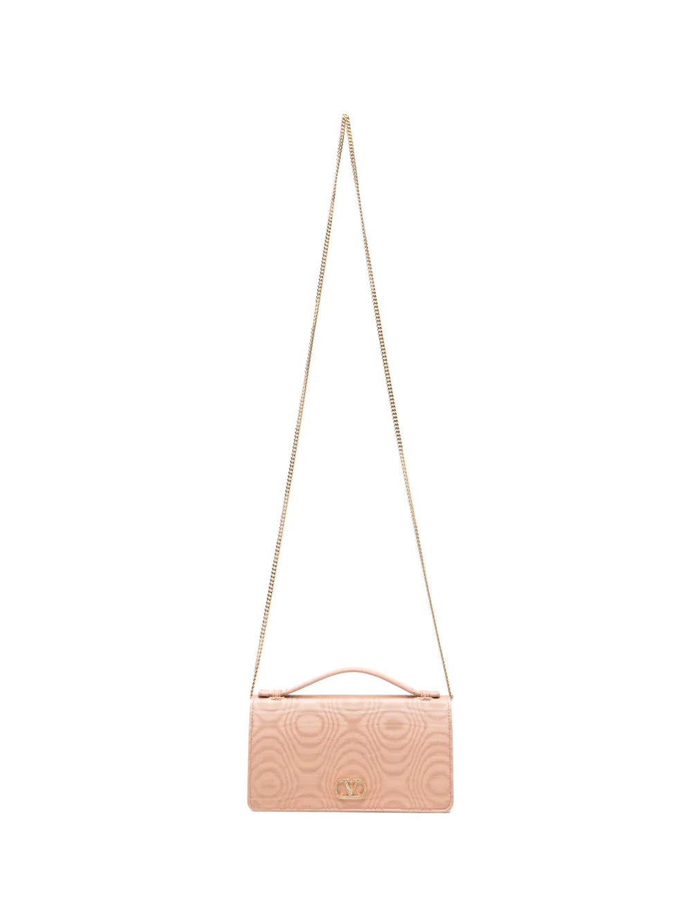 Valentino Garavani VLogo Signature crossbody bag - Toni neutri