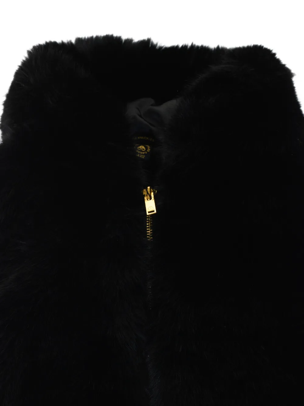Moose Knuckles Ember jack van imitatiebont Zwart