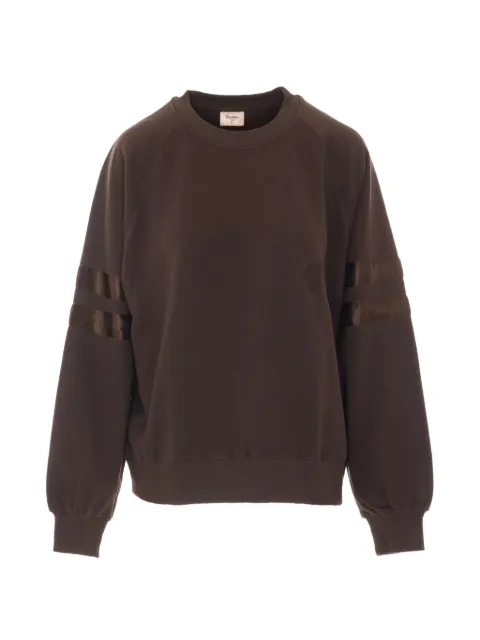 Repetto Signature embroidered logo crew-neck sweatshirt