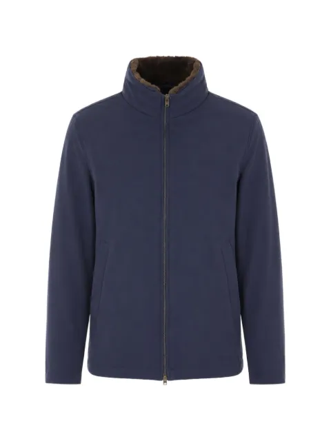 Herno shearling-trim jacket