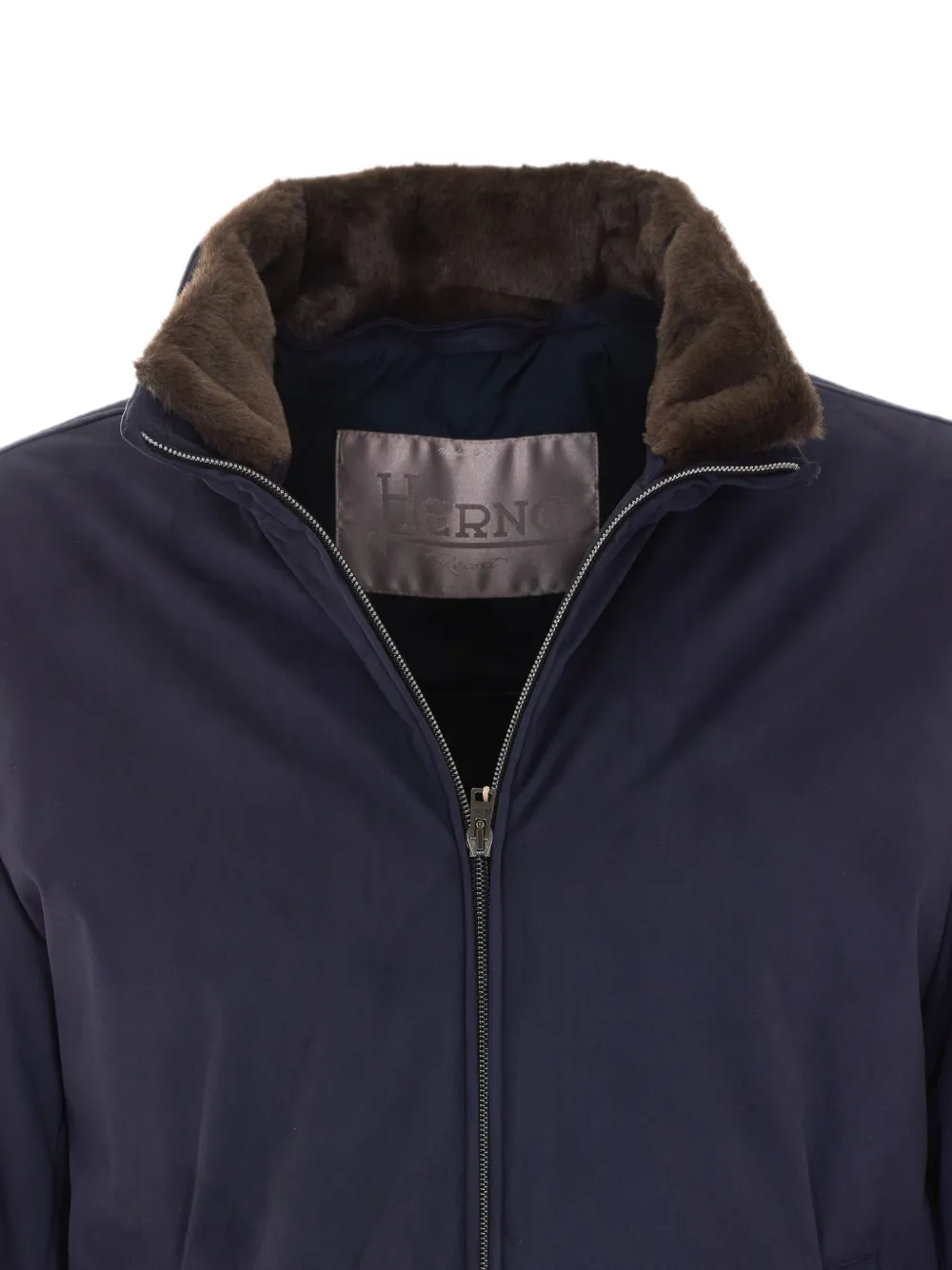 Herno Jack met lammy afwerking Blauw