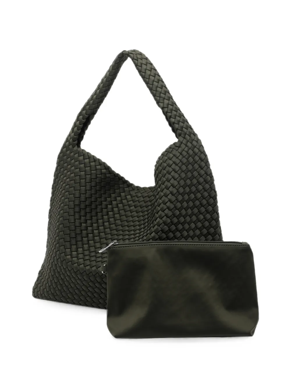 EN AVANT Venezia geweven shopper Groen