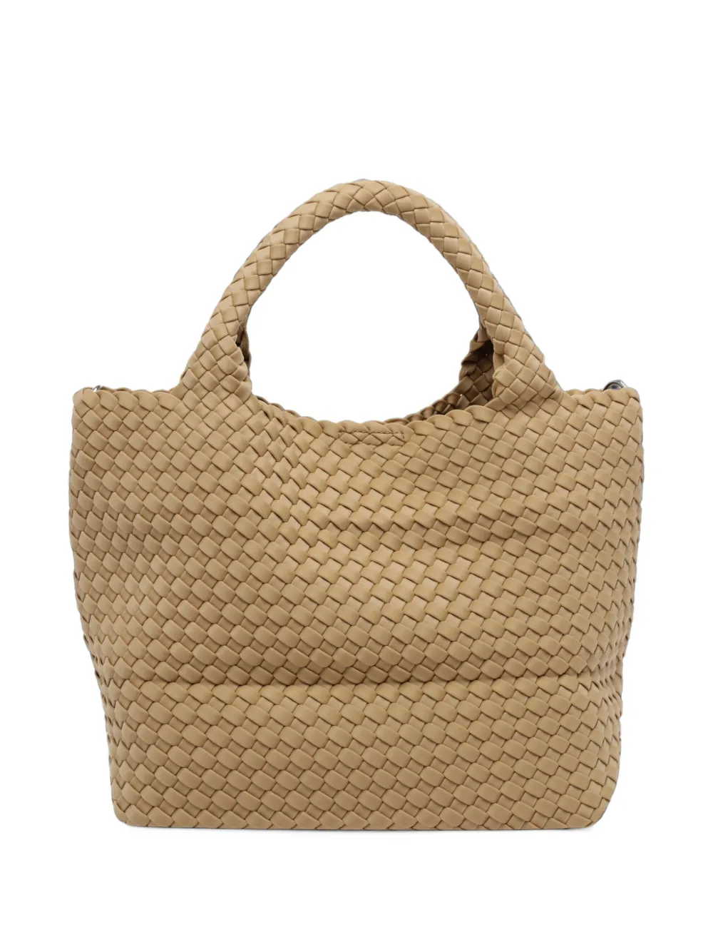 EN AVANT Roma interwoven tote bag Beige
