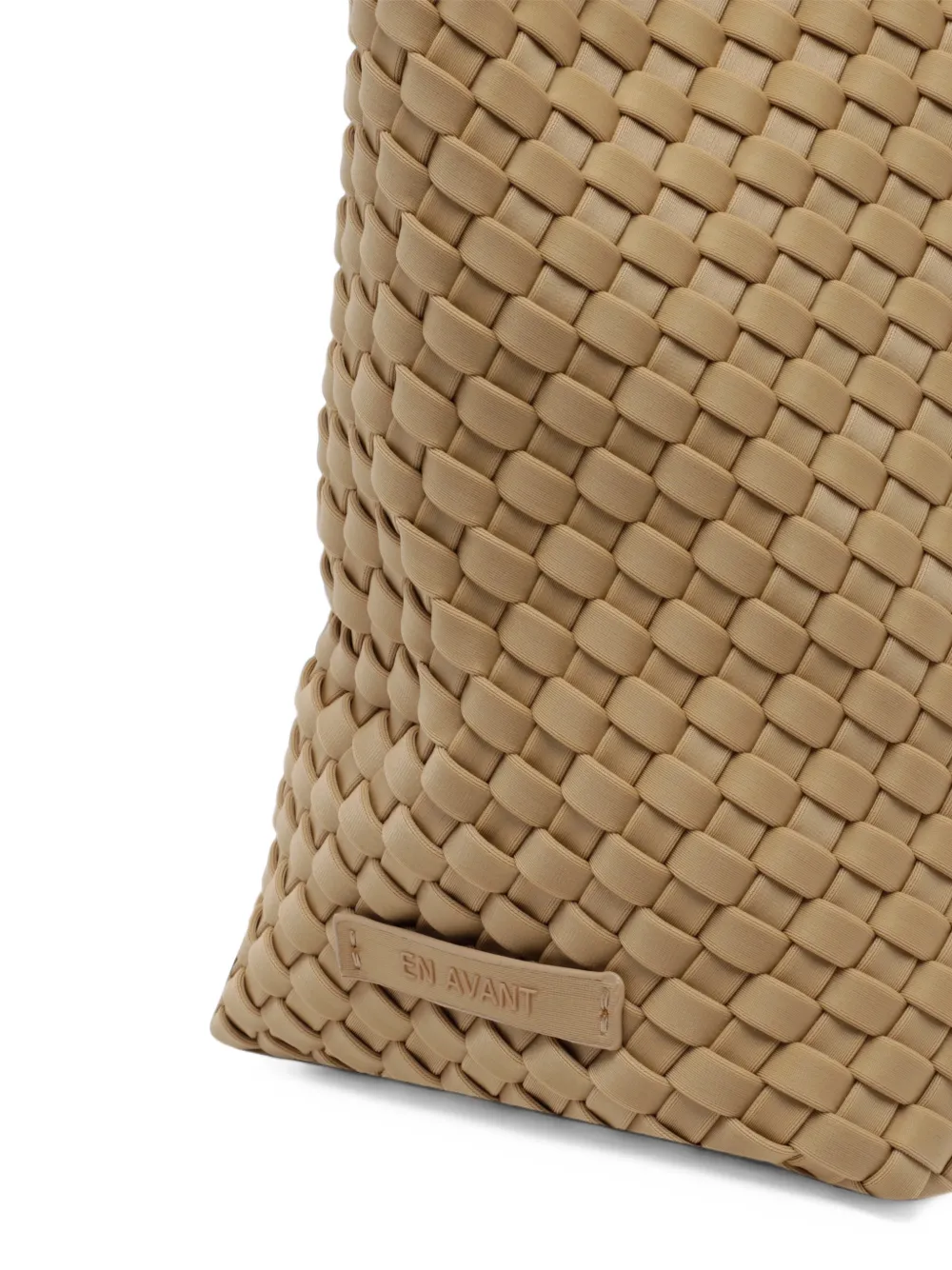 EN AVANT Roma interwoven tote bag Beige