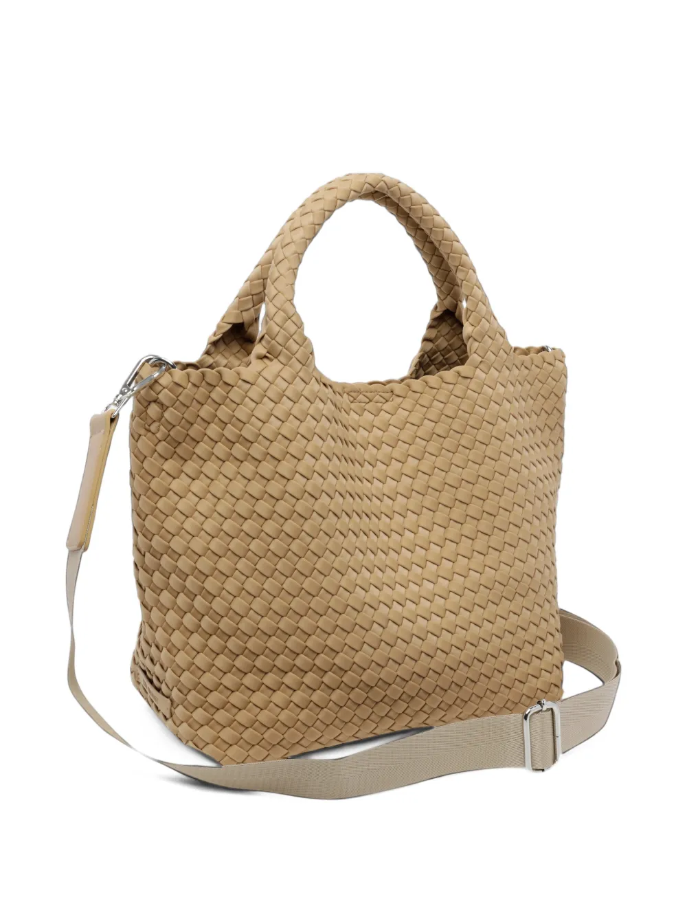 EN AVANT Roma interwoven tote bag Beige
