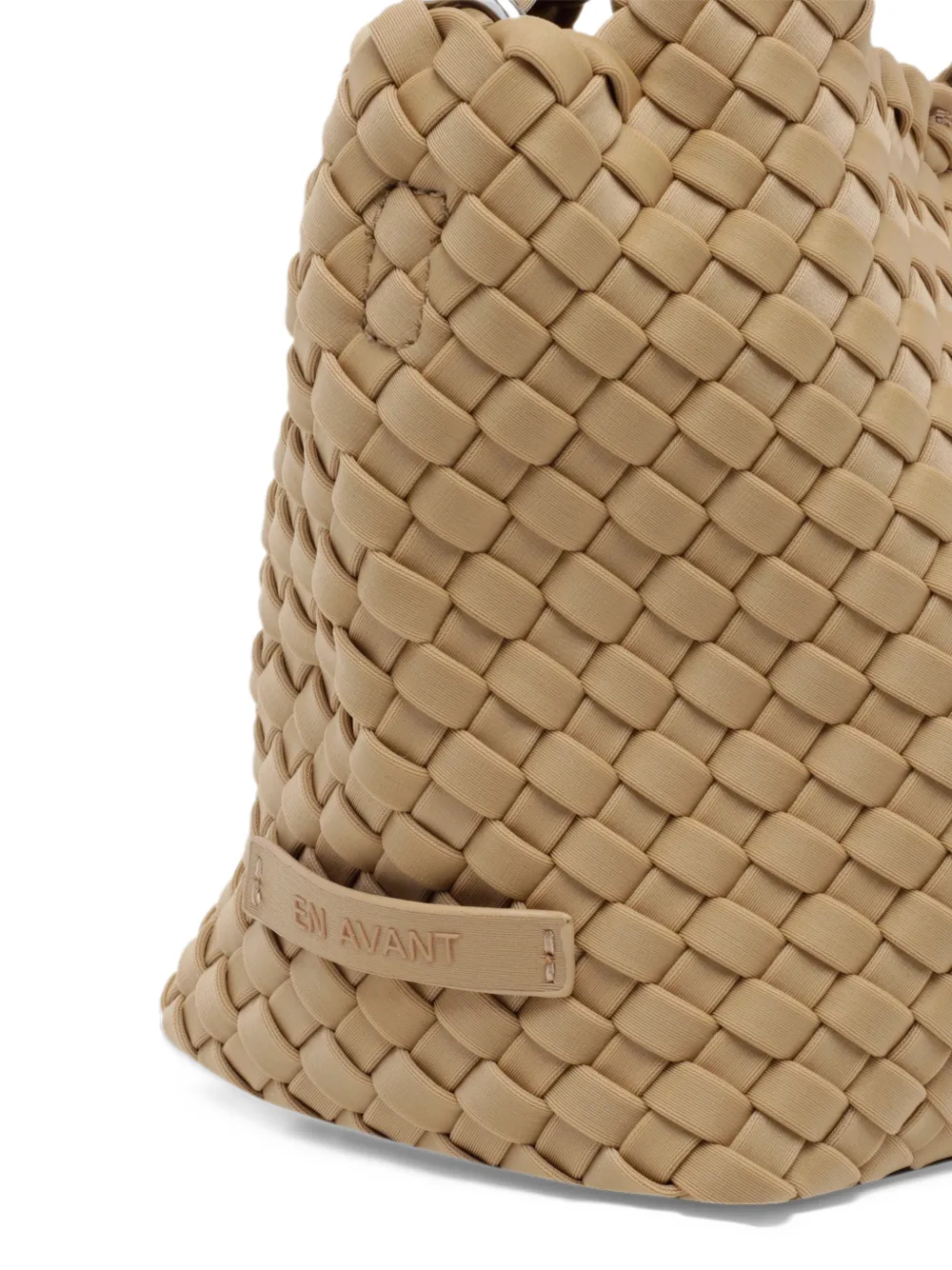 EN AVANT Ostia woven-design tote bag Beige