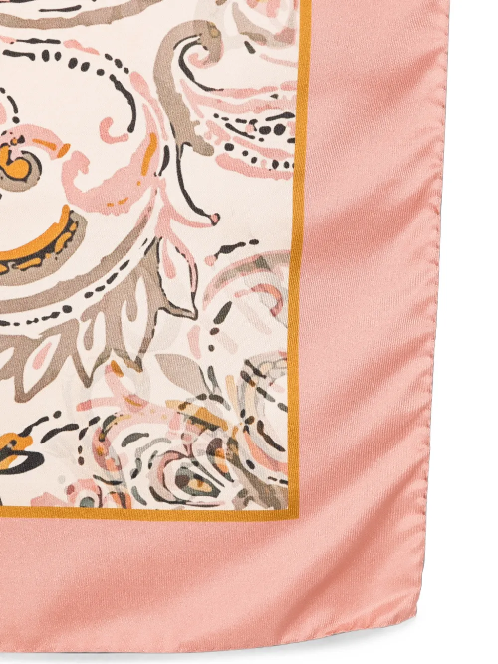 D'aniello Sjaal met paisley-print Beige