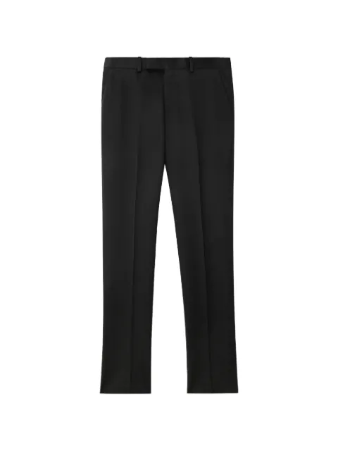 Lardini pressed-crease tailored trousers