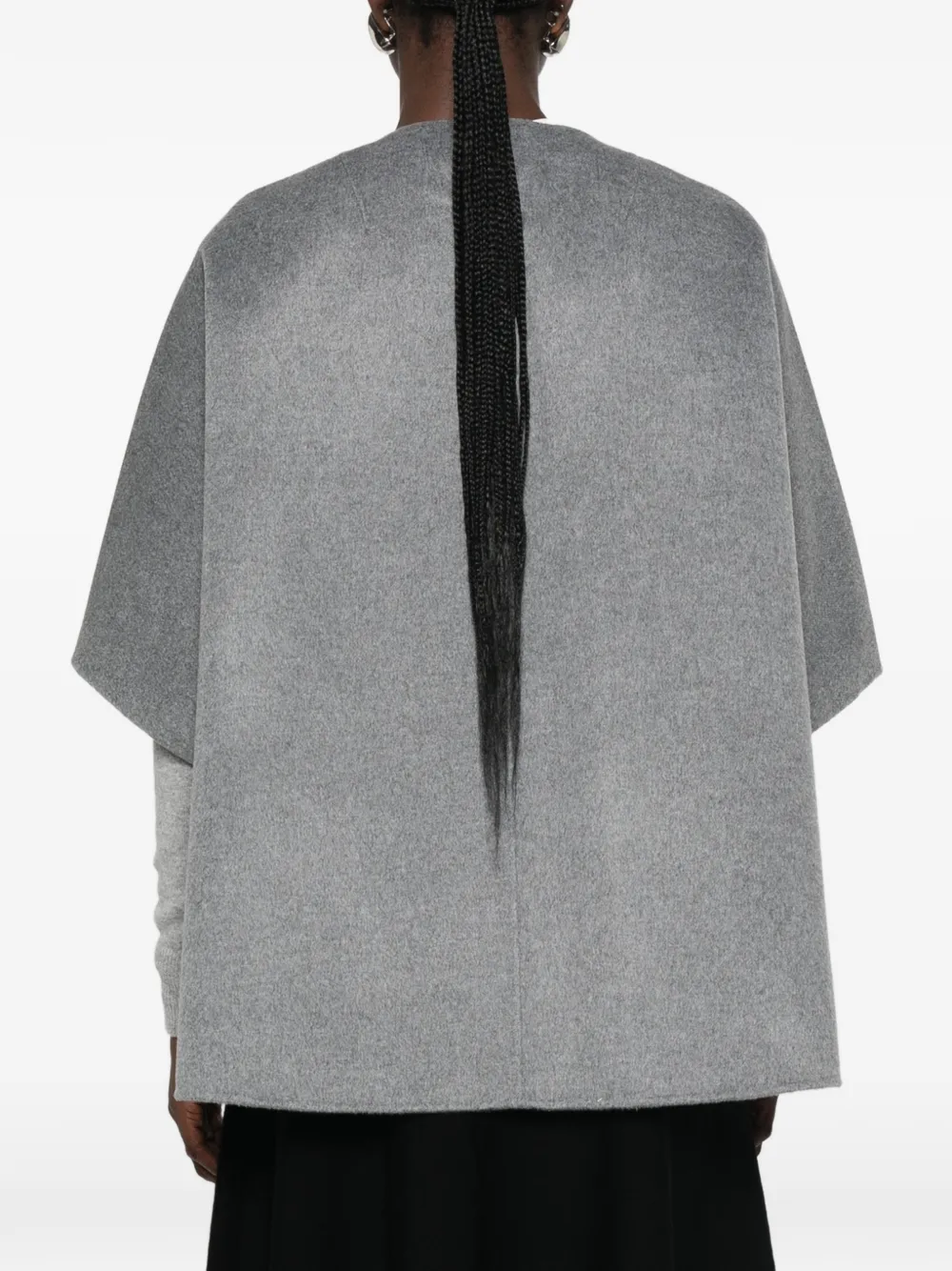 kujten Cape met korte mouwen Grijs