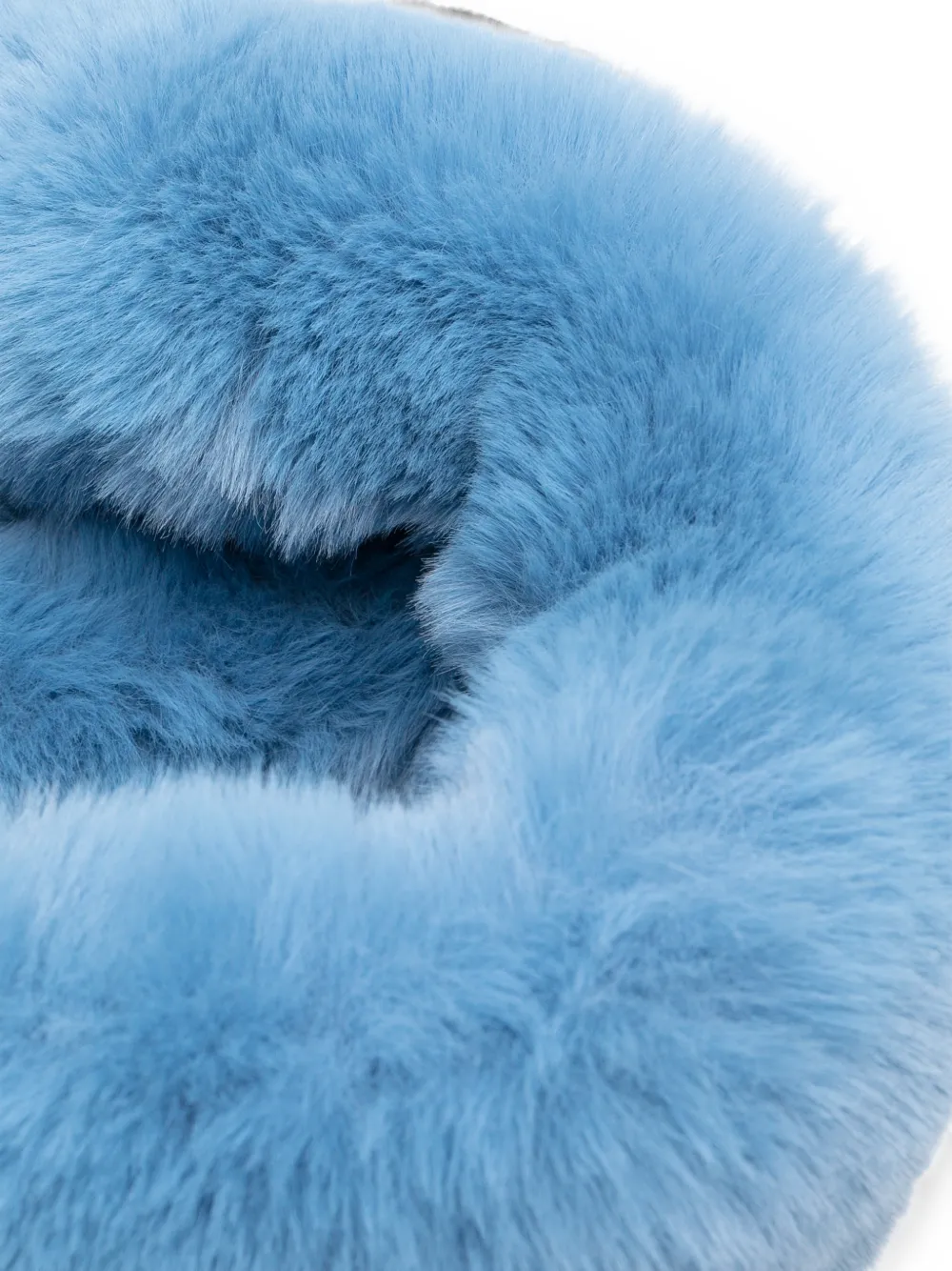The Frankie Shop Snood van imitatiebont Blauw