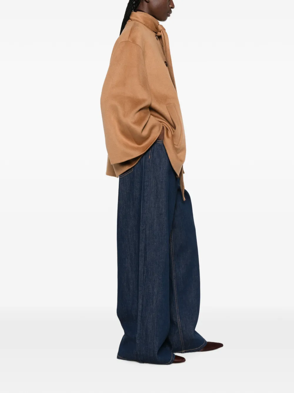 Zimmermann Tie-neck Coat In Neutrals
