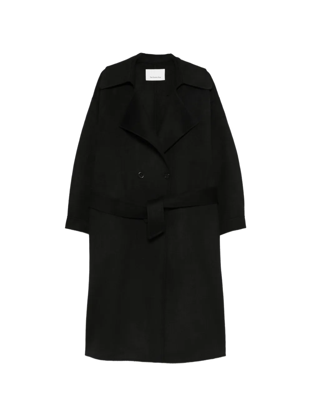 The Frankie Shop belted double-breasted coat