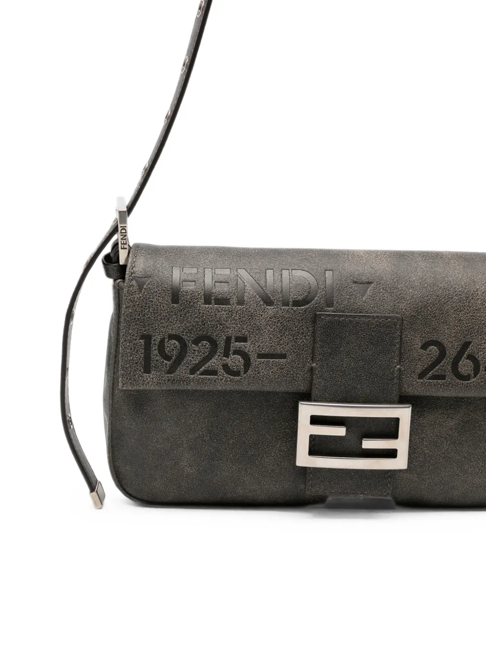 FENDI Baguette schoudertas Grijs