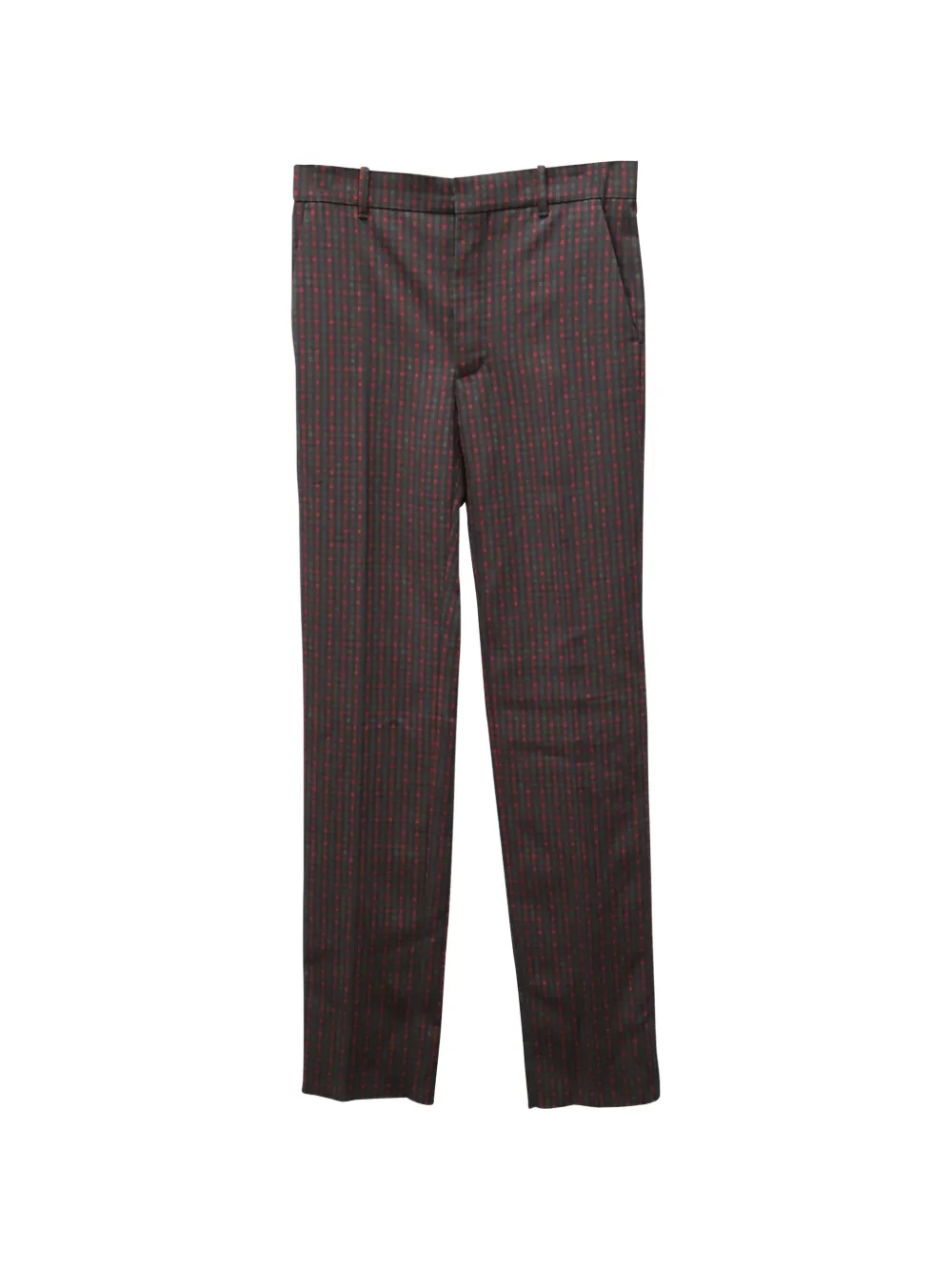 Balenciaga Pre-Owned plaid Classic Fit trousers - Marrone