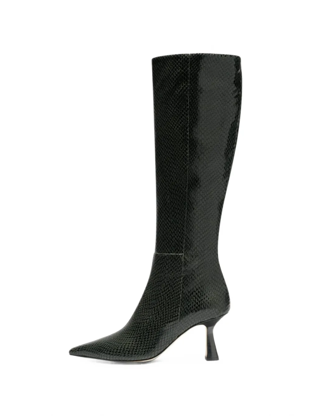 Aeyde Vina snakeskin-effect boots