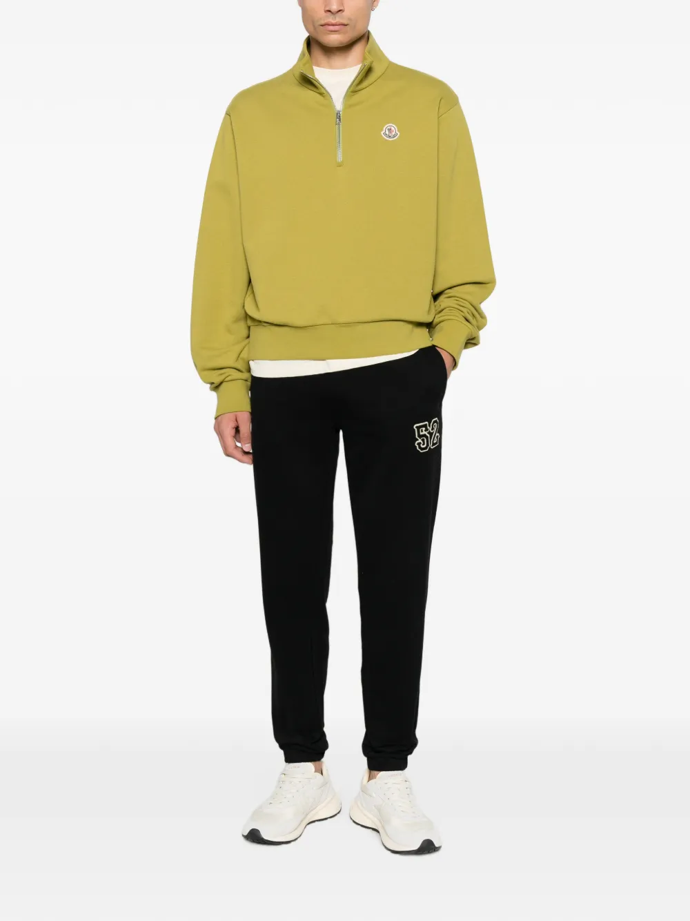 Moncler Trainingsbroek met logopatch Zwart
