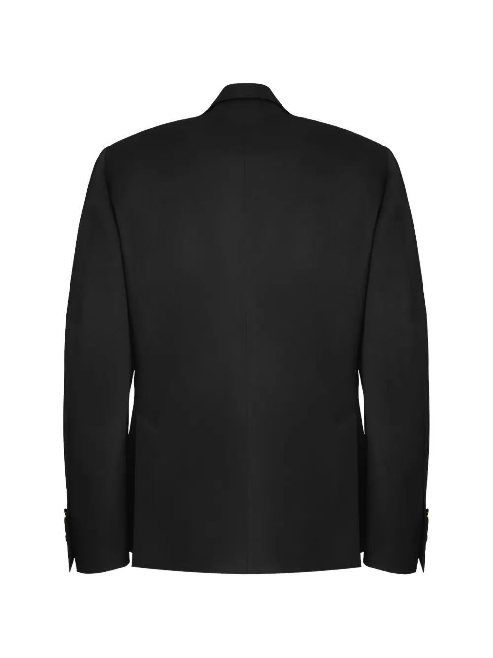 Lardini Jack met puntige revers en dubbele rij knopen Zwart