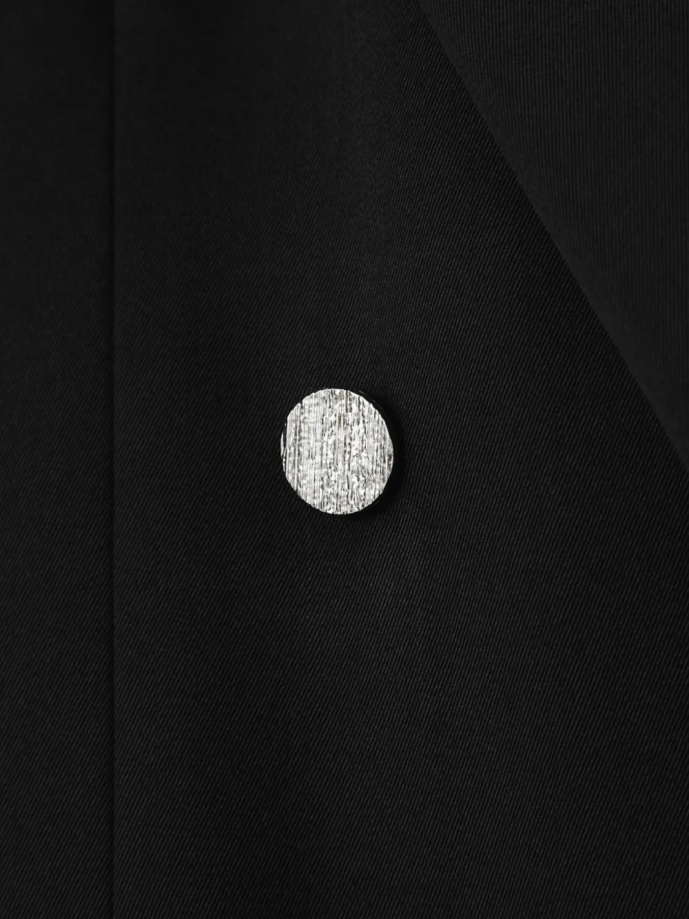 Lardini Jack met puntige revers en dubbele rij knopen Zwart